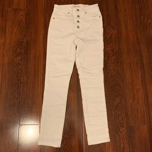 Madewell cropped skinny jeans